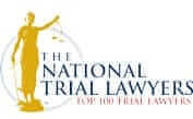 The National Trail Lawyers Top 100 Trial Lawyers Badge